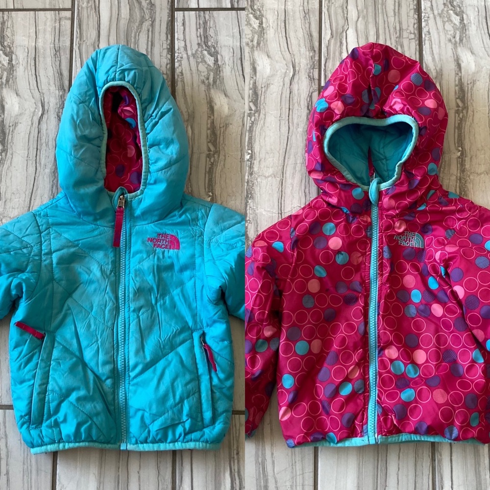 The North Face insulated/reversible jacket. EUC